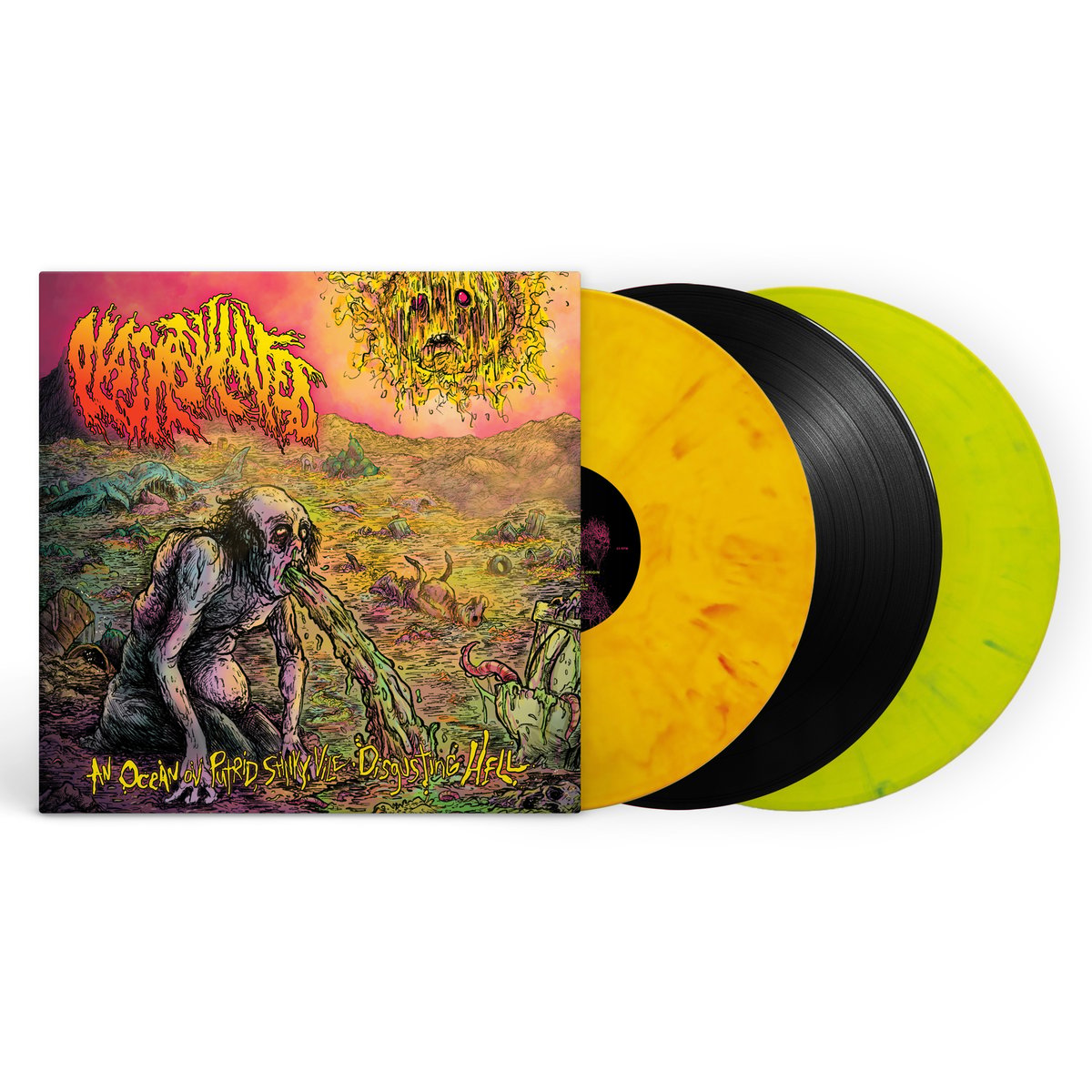 Plasmodulated - An Ocean Ov Putrid, Stinky, Vile, Disgusting Hell 12" Vinyl LP thumbnail