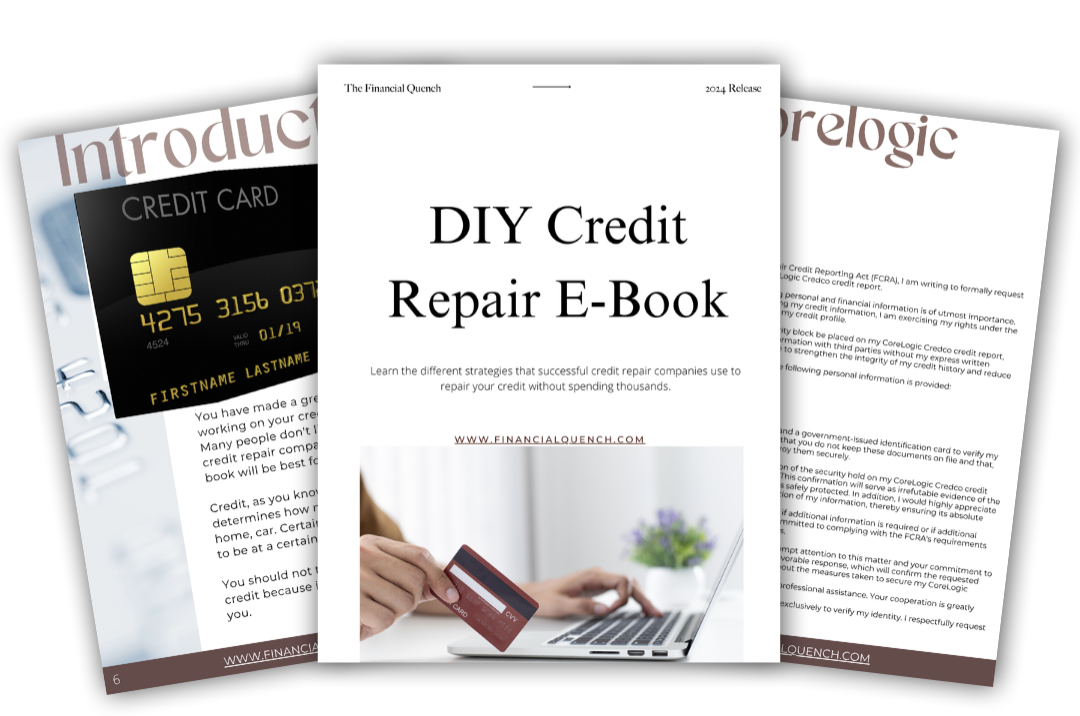 DIY Credit Repair E-book thumbnail