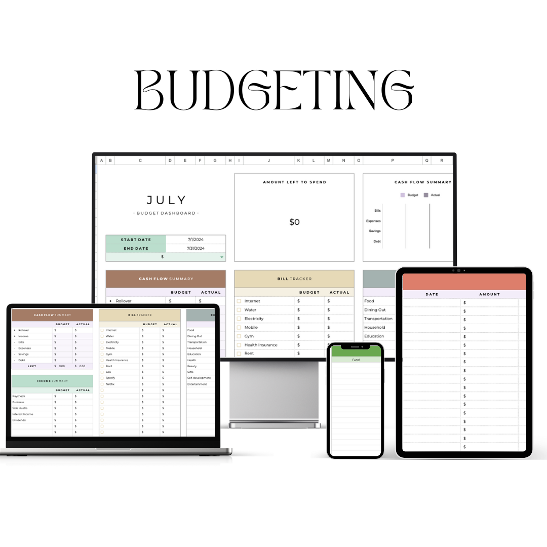 BUDGETING TEMPLATE thumbnail