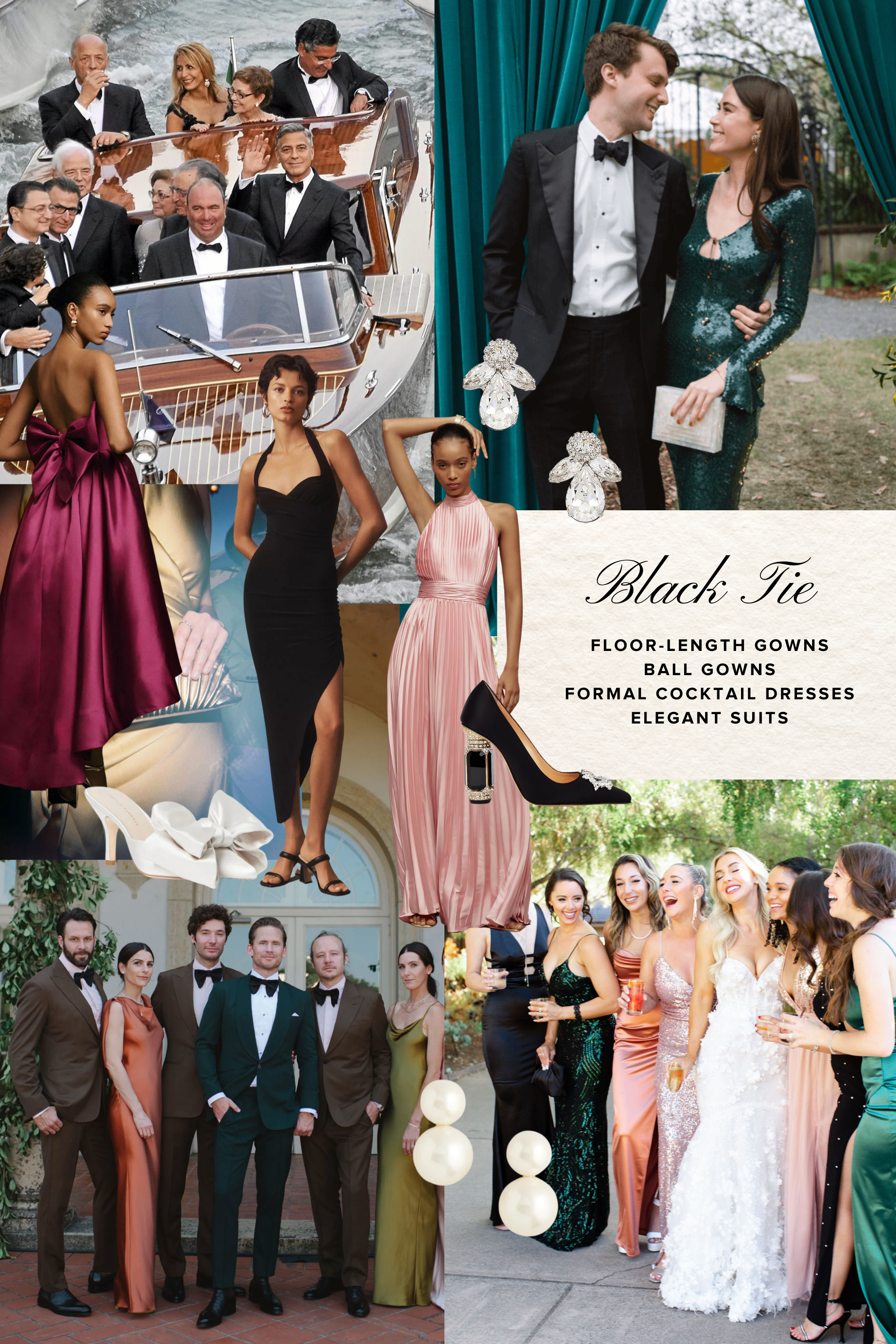 Black Tie Optional Wedding Guest Dress Guide thumbnail