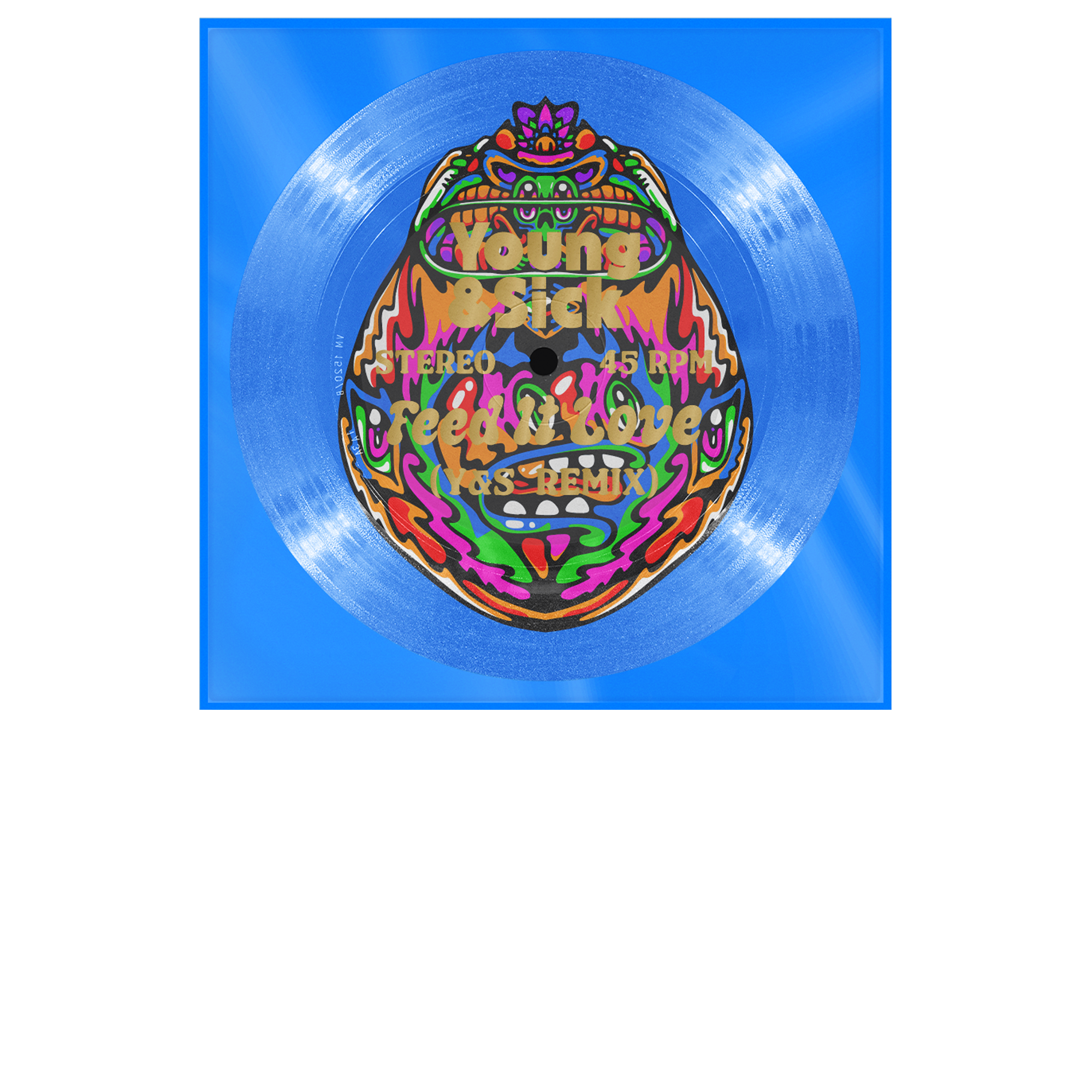 Lost at Sea Flexi Disc with Numbered Art Print Bundle — YOUNG & SICK thumbnail