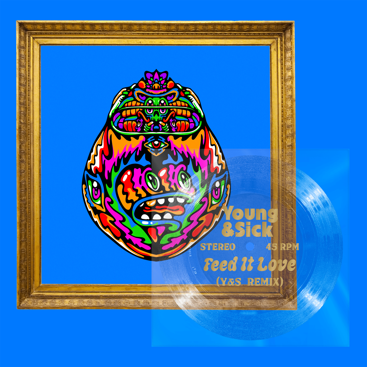 Lost at Sea Flexi Disc with Numbered Art Print Bundle — YOUNG & SICK thumbnail