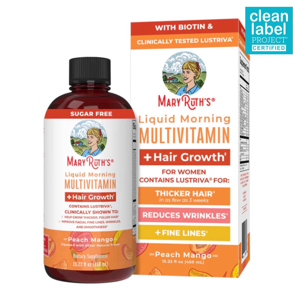 Mary Ruth’s Multivitamin + Hair Growth  thumbnail