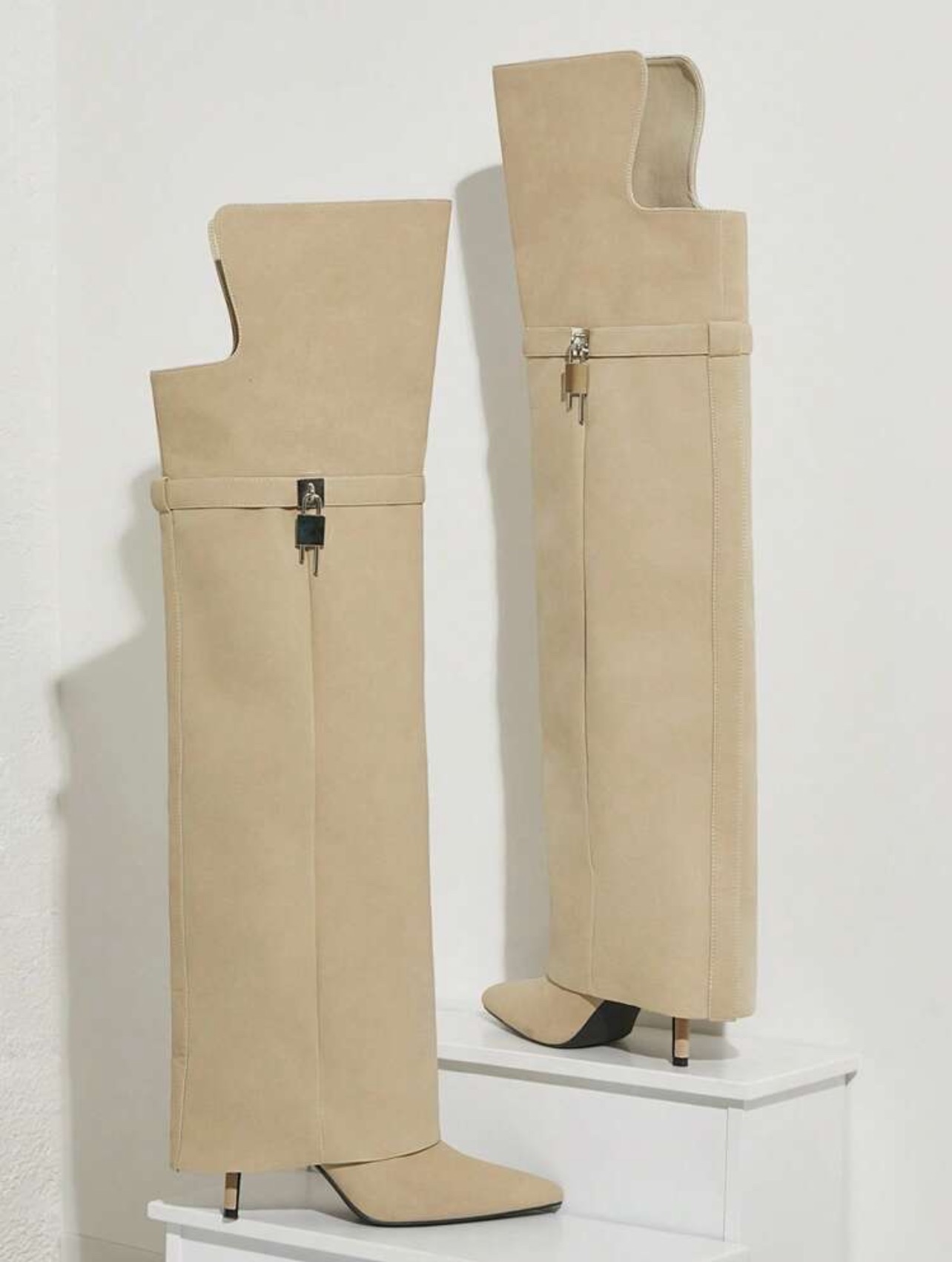 SHEIN Givenchy inspired boots  thumbnail