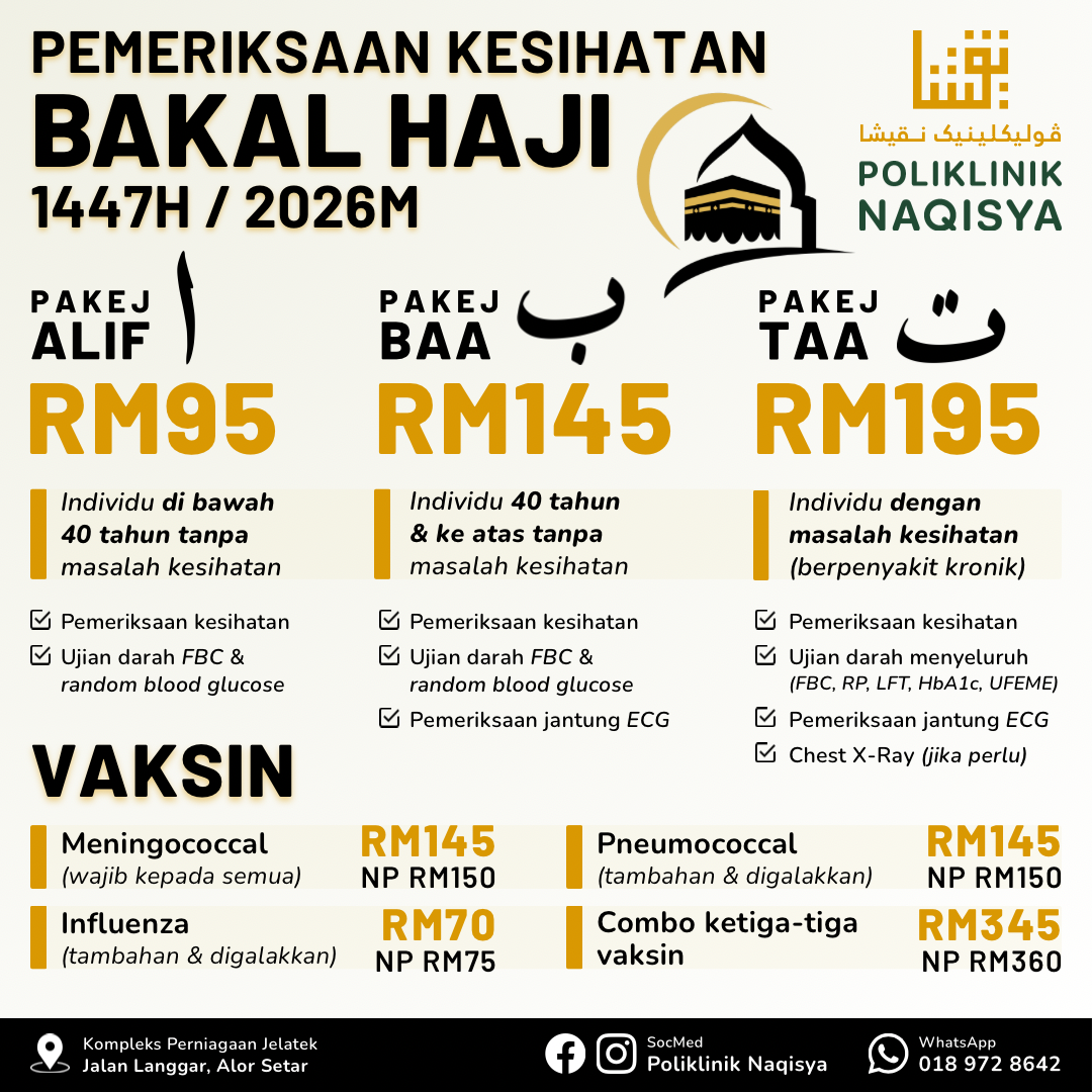 Saringan Kesihatan Bakal Haji thumbnail