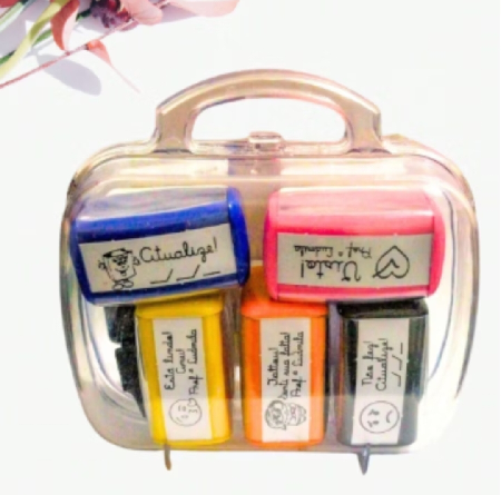 Kit 5 carimbos personalizáveis thumbnail