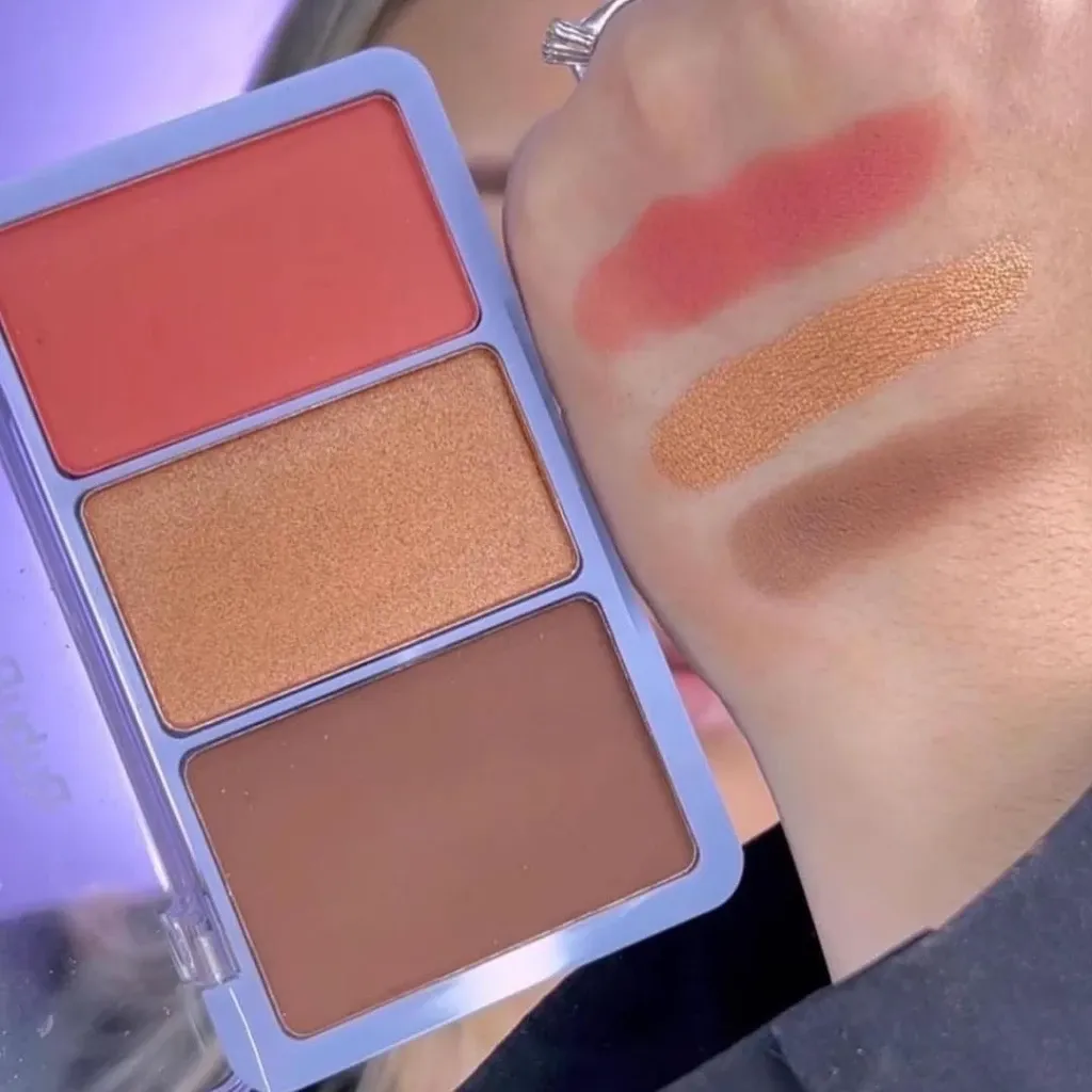 Paleta Trio Contorno Iluminador Blush Feels Mood - Ruby Rose thumbnail