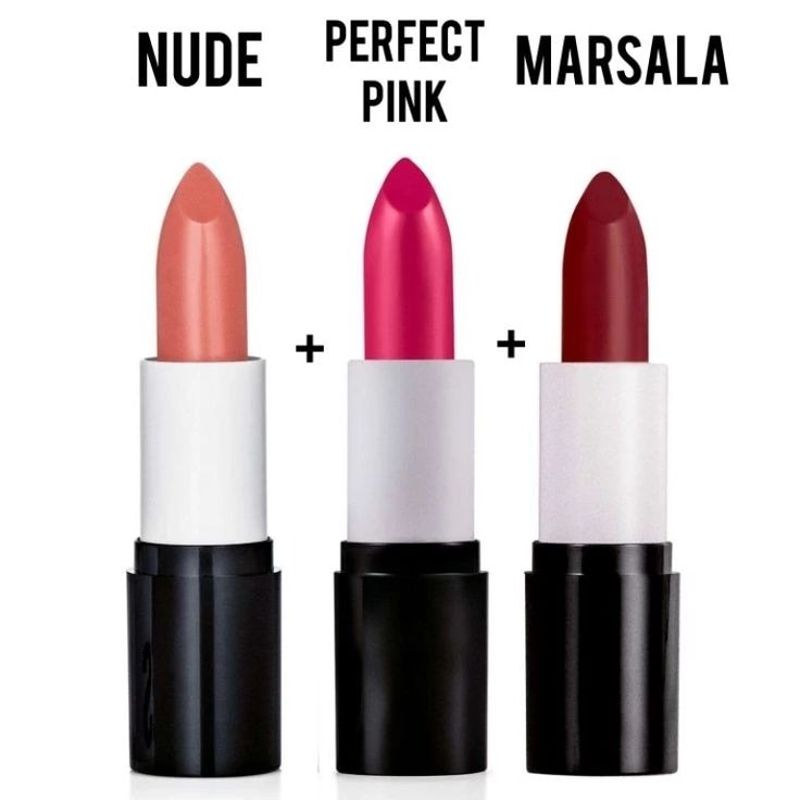 Kit com 3 Batons Matte Natura Faces thumbnail