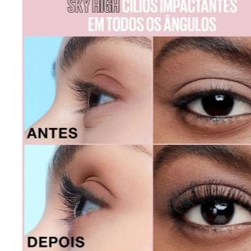 ✨Maquiagem Máscara de Cílios Maybelline Sky High thumbnail