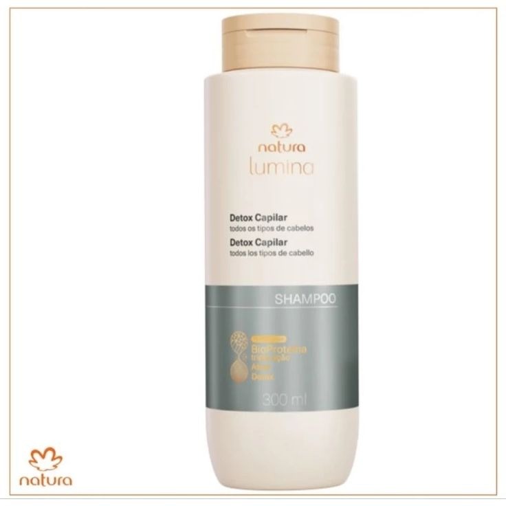 Shampoo Detox Antirresíduos Natura Lumina 300ml thumbnail