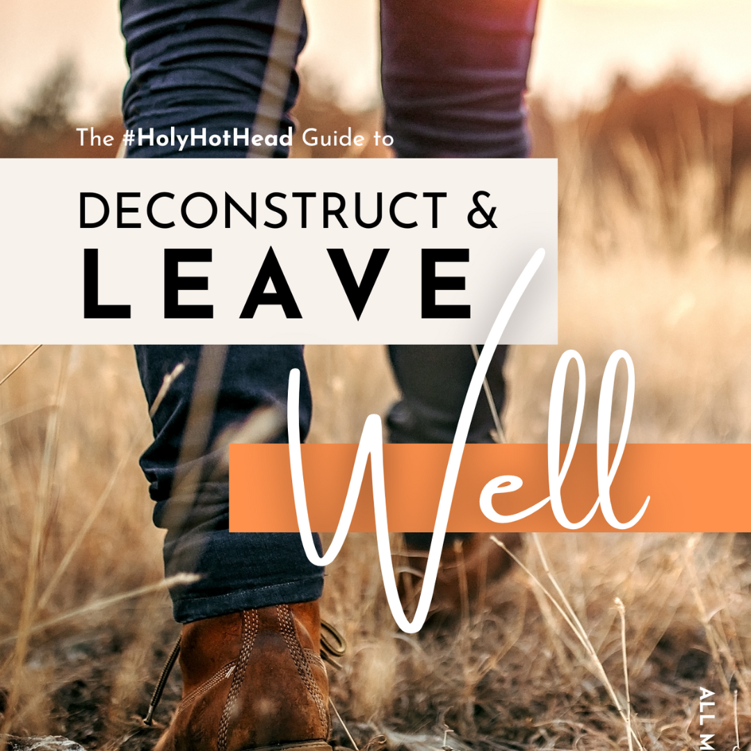 FREE DOWNOAD...Deconstruct & Leave Well: ALL MADE WELL's  Guide to leaving toxic churches without leaving God thumbnail