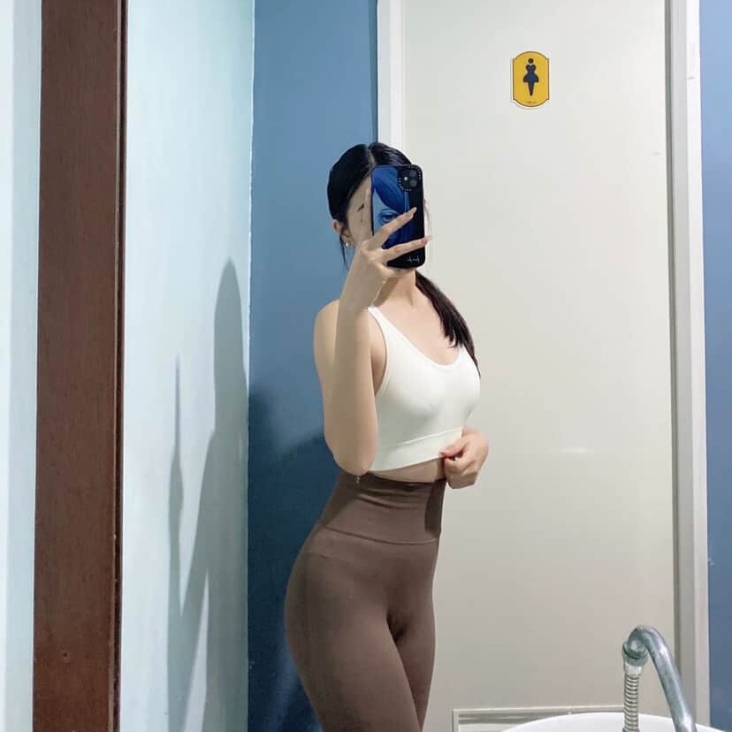 Brown Soft High Waist Up Fitness Pants thumbnail