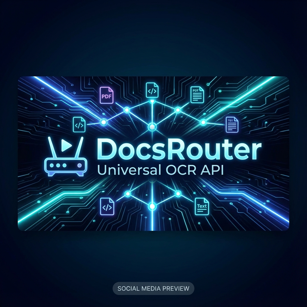 DocsRouter - The #1 OCR API Platform thumbnail