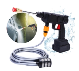 Lavadora Alta Pressão Portátil Recarregável Carros Completa thumbnail