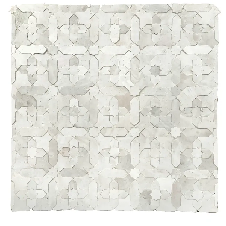 Zellige Mosaic Tiles – Intricate Moroccan Patterns - Cross thumbnail
