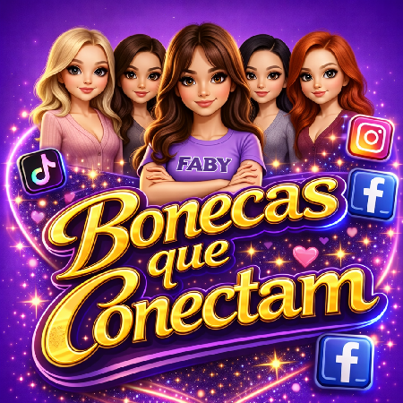 BONECAS QUE CONECTAM| Vídeos virais de Bonecas diversos temas+ frases virais, cresça no tik tok, Instagram, por apenas R$37💥 thumbnail