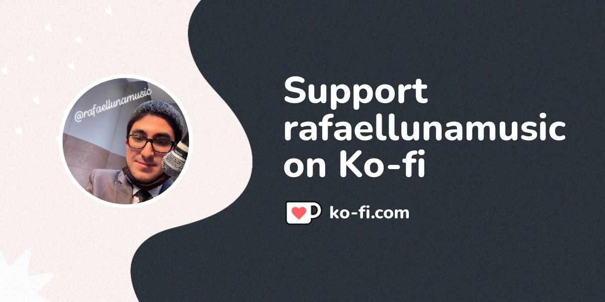 Ko-fi: support my journey thumbnail