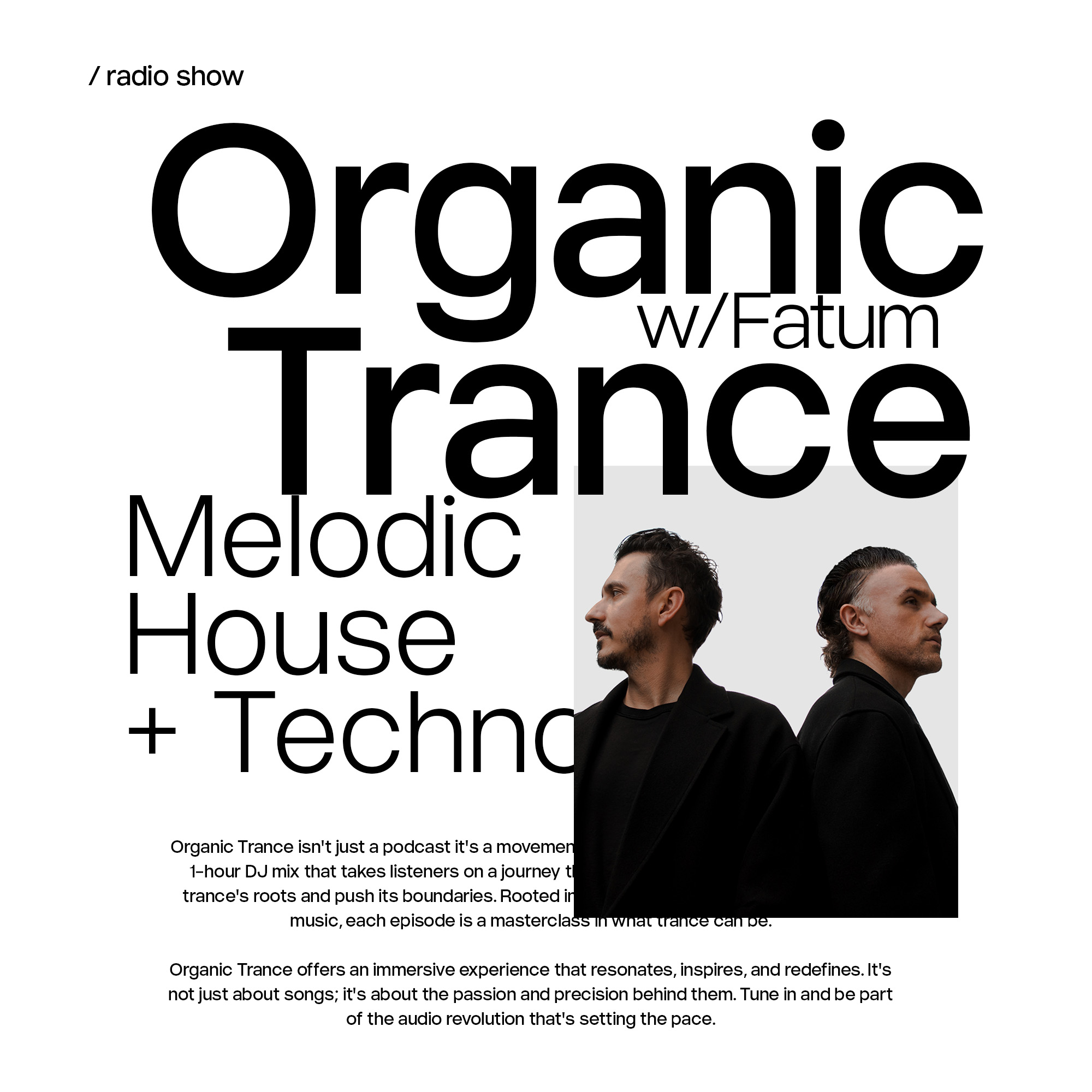 Organic Trance with Fatum | Radio Show & Podcast thumbnail