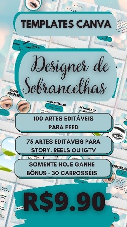 Designer de Sobrancelhas R$ 9,90 thumbnail