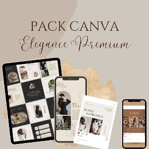 CANVA PACK  ELEGANCE PREMIUM DEIXE SEU PERFIL PROFISSIONAL COM A CARA DA RIQUEZA E TENHA AUDIÊNCIA  thumbnail