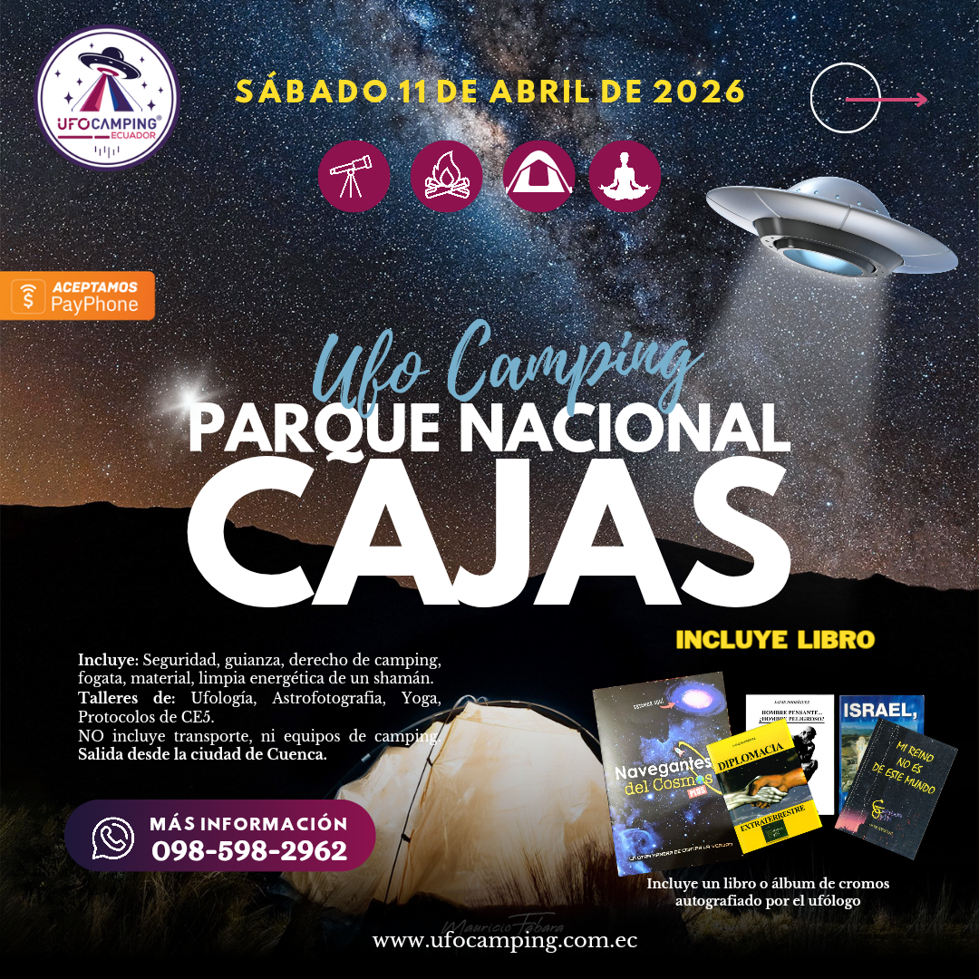 UFOcamping CAJAS- 20 de junio 2026 thumbnail