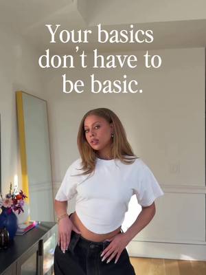 None of my basics are basic (everything linked in ShopMy & they’re all around $100 or less right now!) 👀 it’s the EASIES