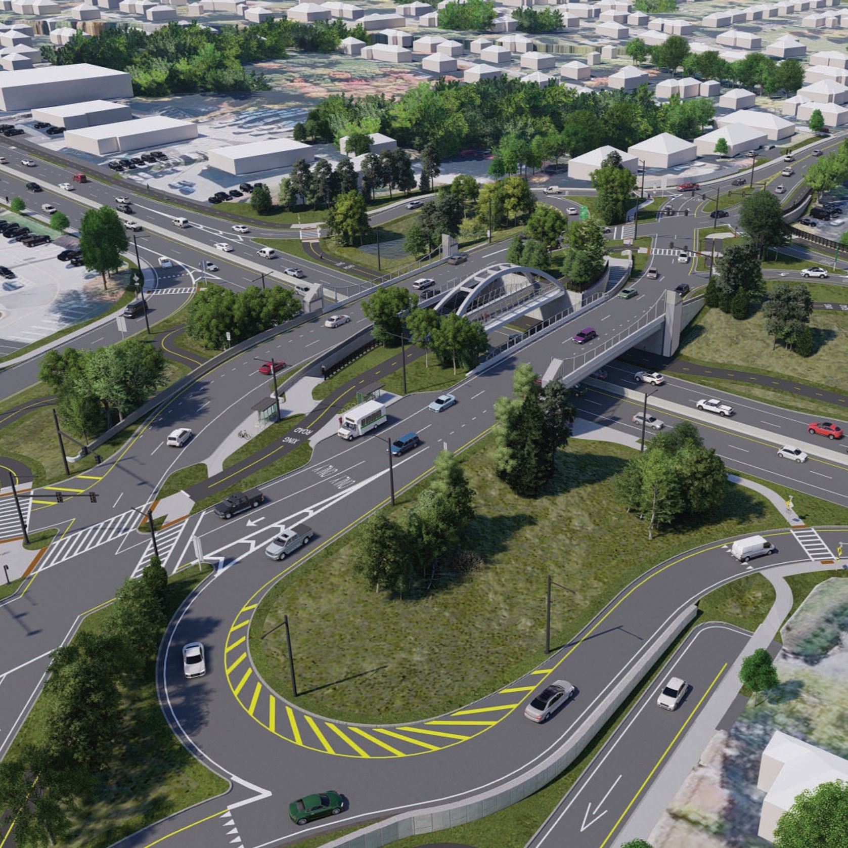 MassDOT Groundbreaking Ceremony | First Diverging Diamond Interchange in MA thumbnail