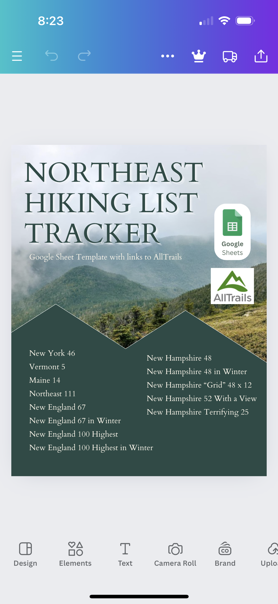 Northeast Hiking List Tracker thumbnail