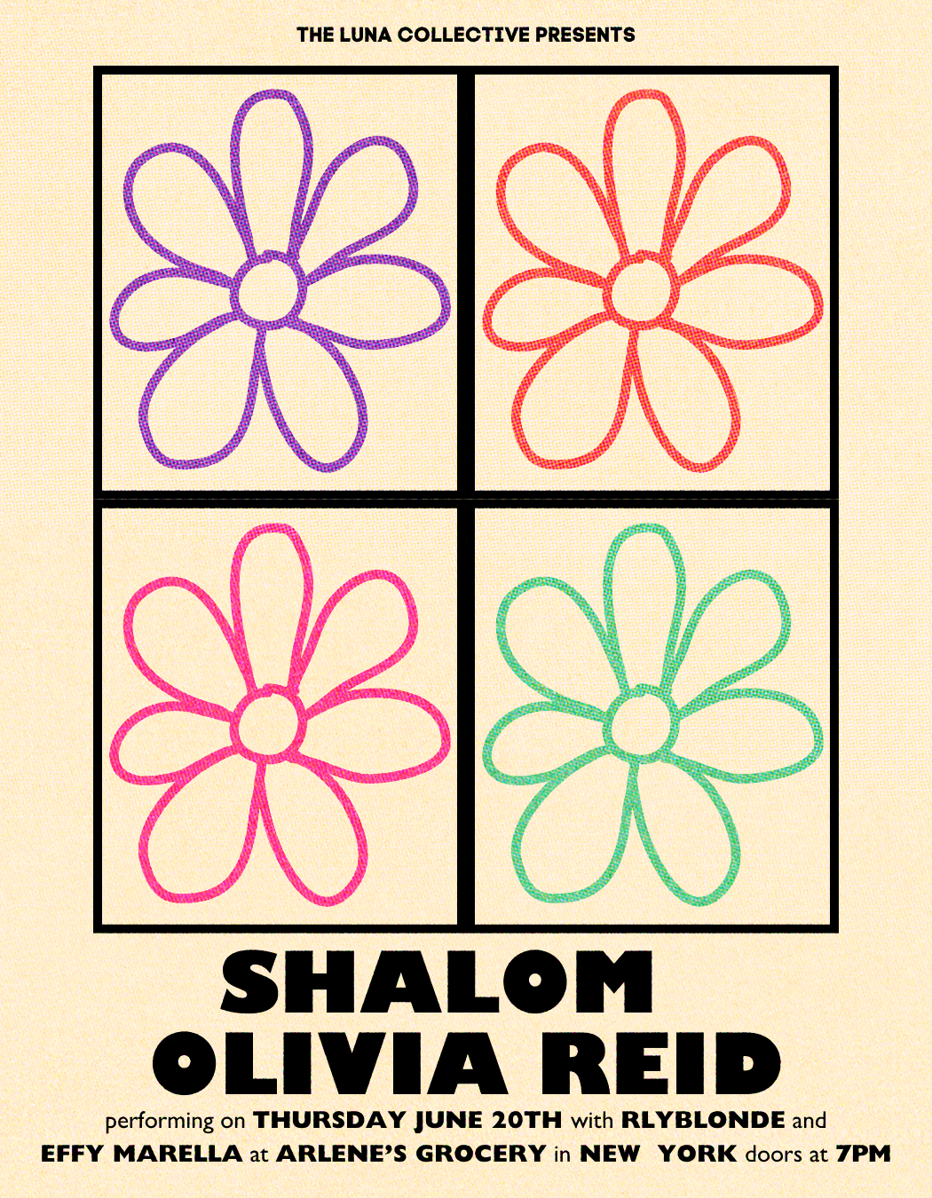 TIX - Arlene’s Grocery 6/20 with SHALOM thumbnail