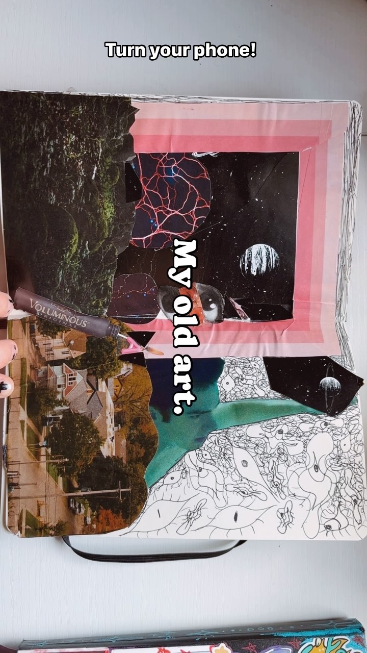 Just a silly observation with my growth and comfortability as an artist 😩 do you guys look back at old art a lot? I feel