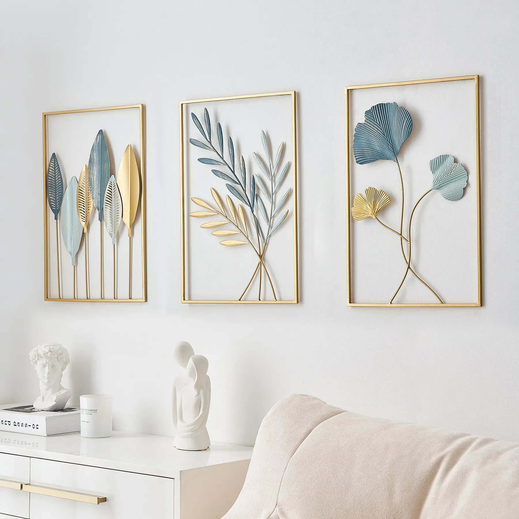 European Modern Color Metal Nordic Wall Decor thumbnail