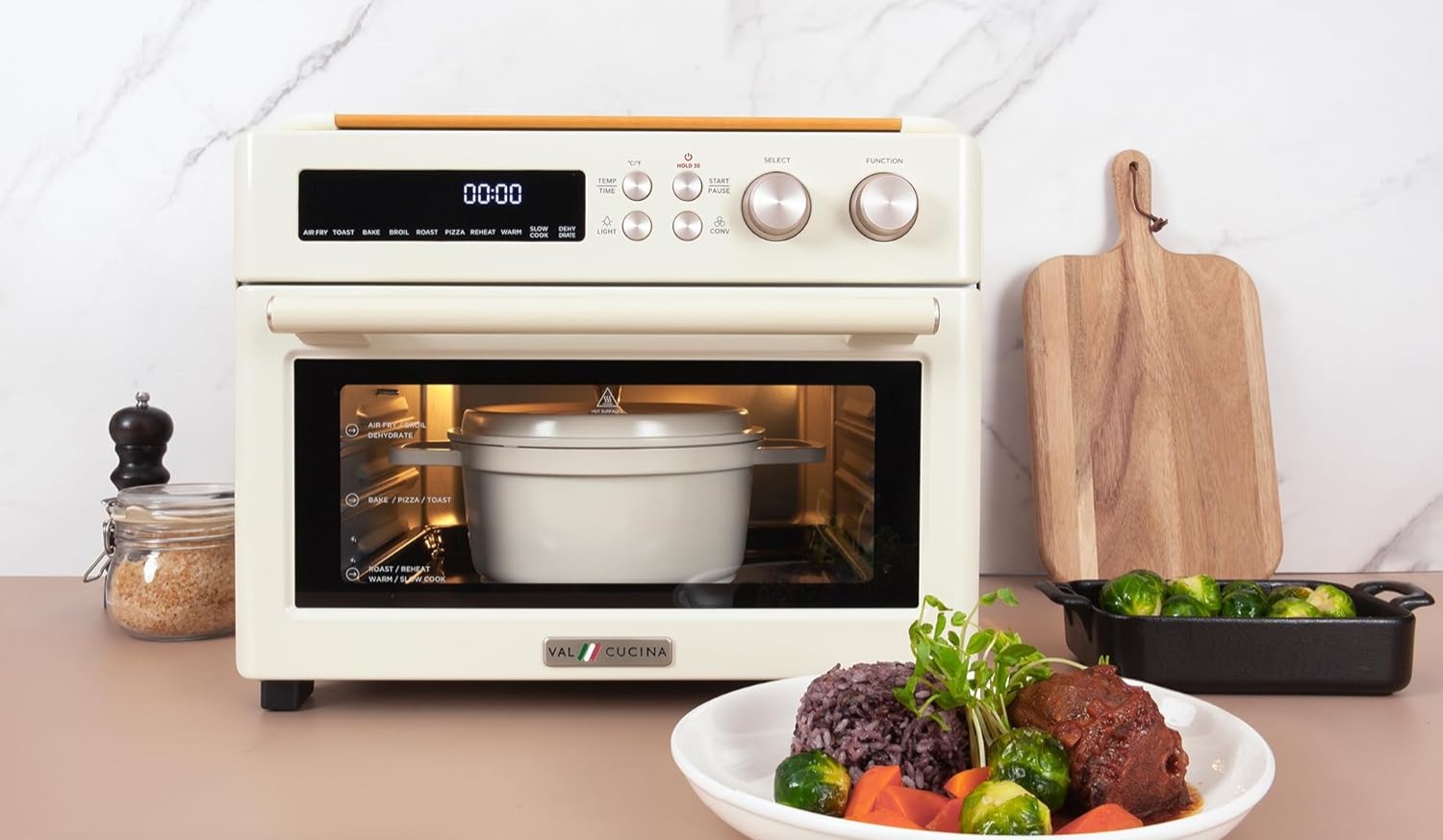 Retro Style Infrared Heating Air Fryer Toaster Oven thumbnail