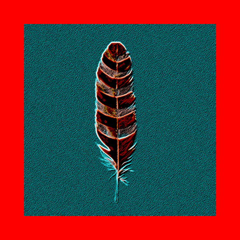 Stunning emboss shiny life feather anime painting mini gallery high quality resolution fine art print. Awesome Rave! - Woostardom's Ko-fi Shop thumbnail