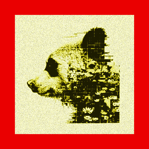 Vintage floral bear animal portrait anime painting mini gallery high quality fine art print. Awesome Rave! - Woostardom's Ko-fi Shop thumbnail