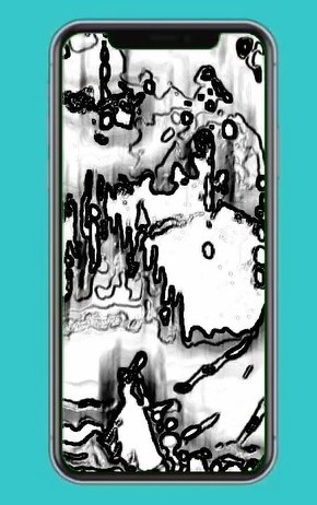 Stunning artistic water ink animated landscape eye-catching and relaxing! - Woostardom's Ko-fi Shop thumbnail