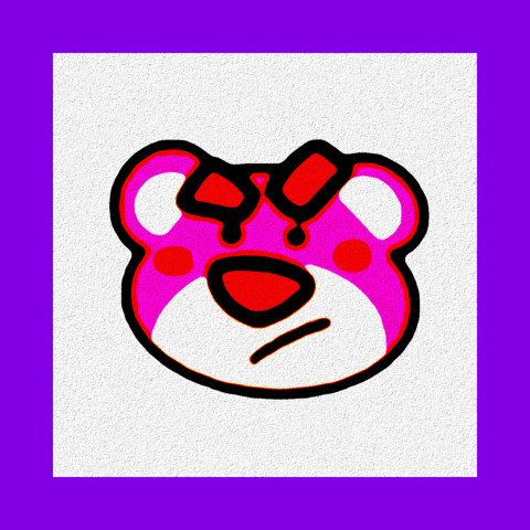 Futuristic bun toy story artistic gallery art print. Toy world Rave!  - Woostardom's Ko-fi Shop thumbnail