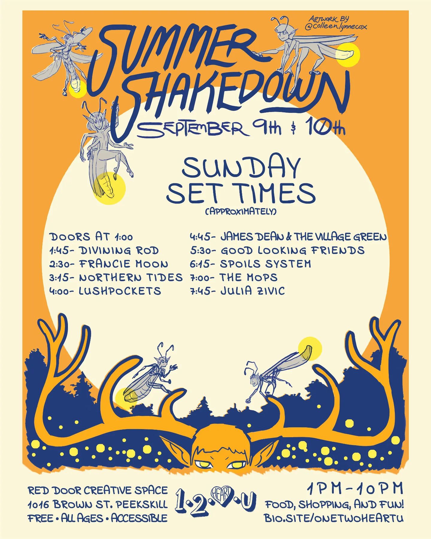 Day 2 of the Summer Shakedown, coming at ya!
Please note, we lost Northern Tides and Lushpockets due to illness, so set 