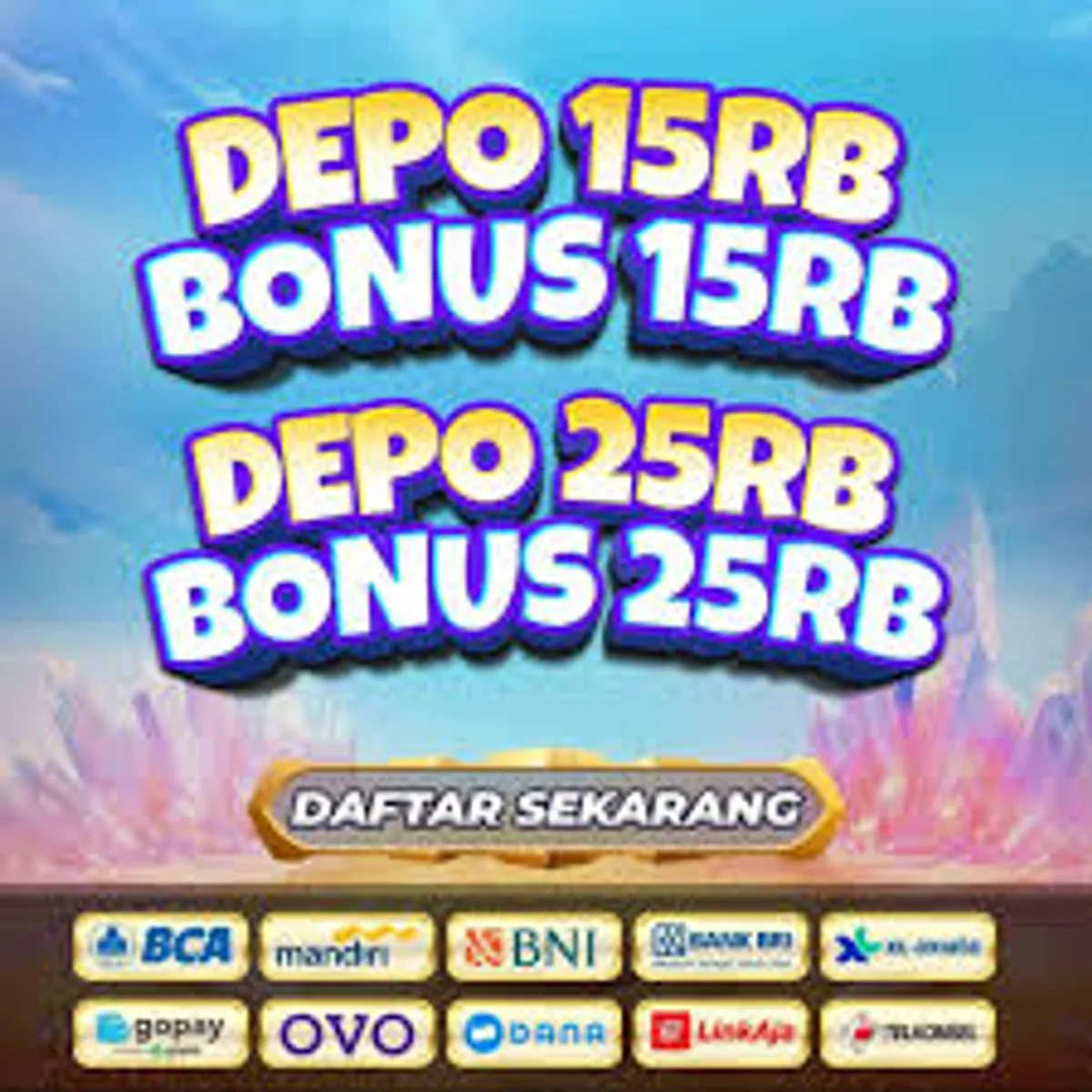 Deposit 25 Bonus 25 Terupdate | Bonus 100% Terbaru thumbnail