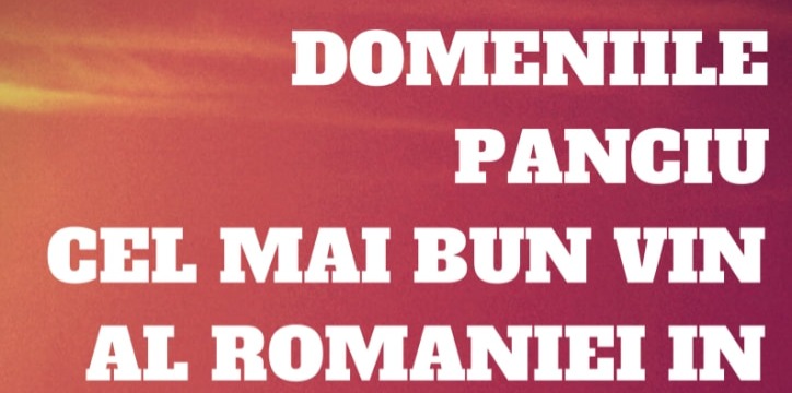 DE CE SUNT DOMENIILE PANCIU CREATOARELE CELUI MAI BUN VIN ROMANESC? thumbnail