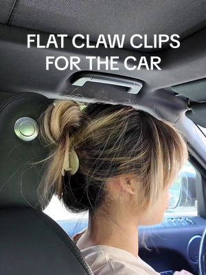 the flaw clip is a messy bun must have 😮 no more issues with claw clips in the car! @TELETIES 