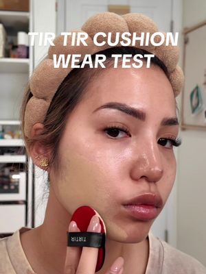 my new favorite foundation 🔥 4.9/5 stars • • • [ wear testing the viral tir tir red cushion | tir tir cushion swatches |