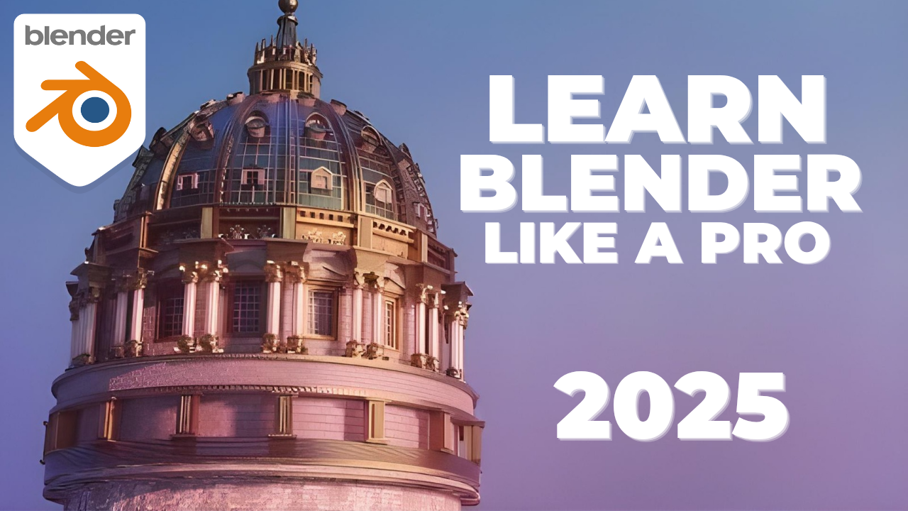 How to Actually Learn Blender in 2025 (Step-by-Step Beginner Guide) thumbnail