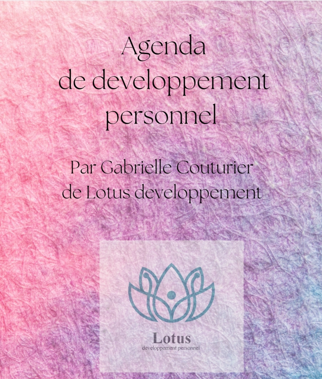 Agenda de développement personnel  thumbnail