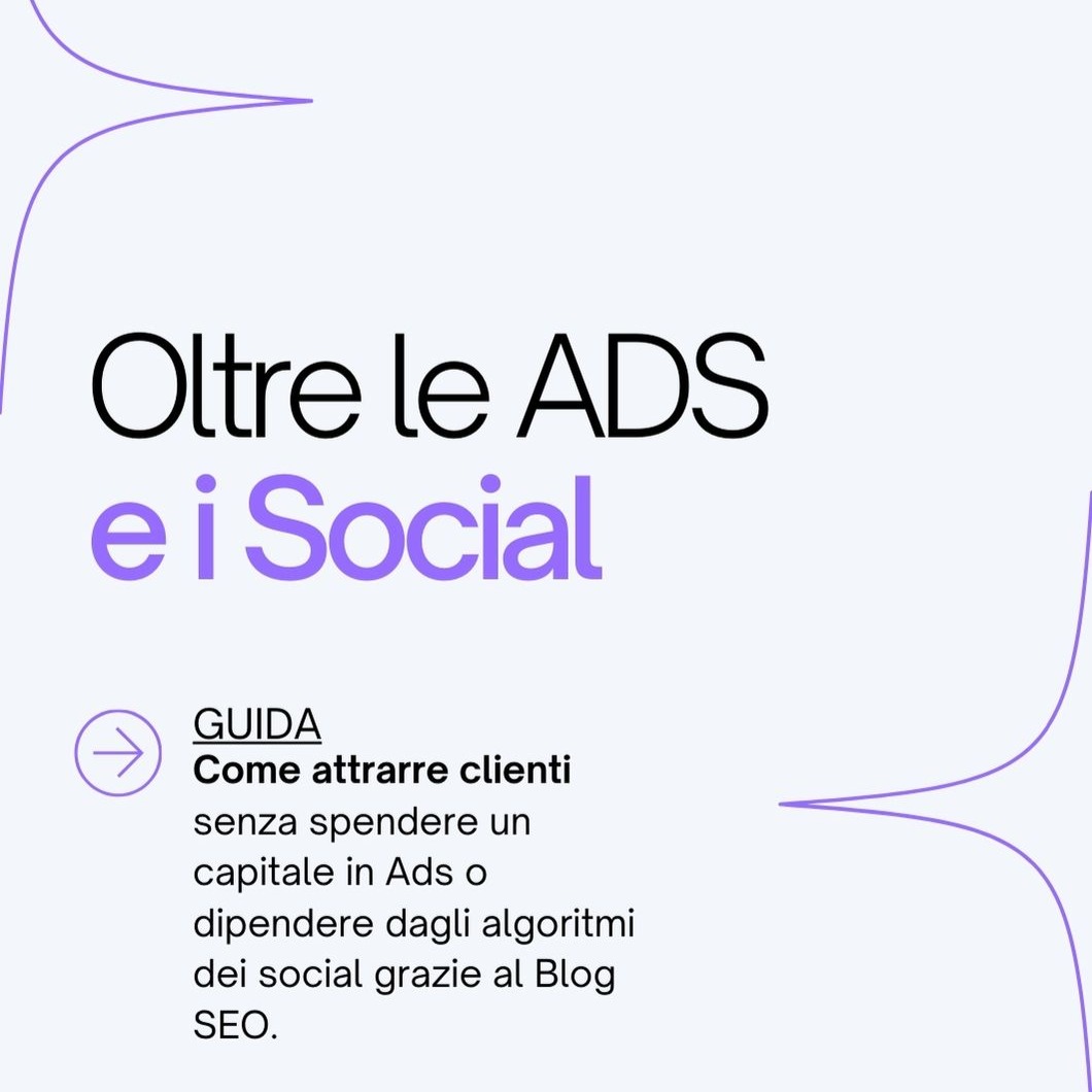 GUIDA GRATUITA "Oltre le ADS e i Social" thumbnail