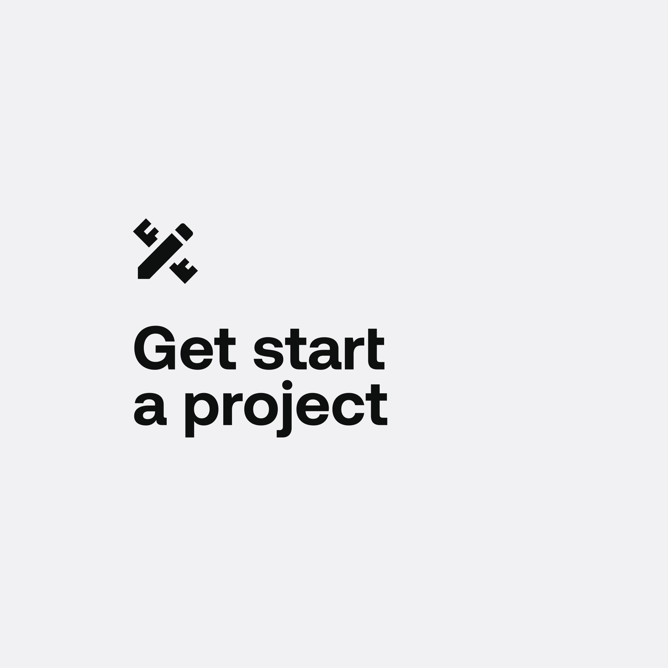Get start a project thumbnail