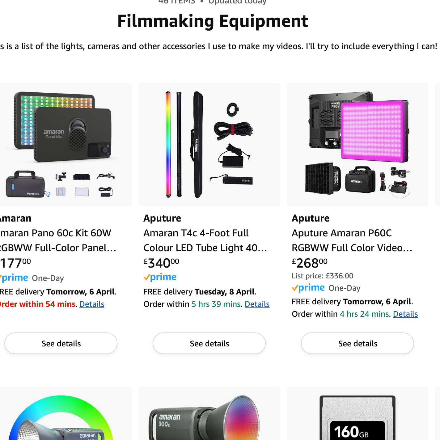 The Filmmaking Equipment I use thumbnail