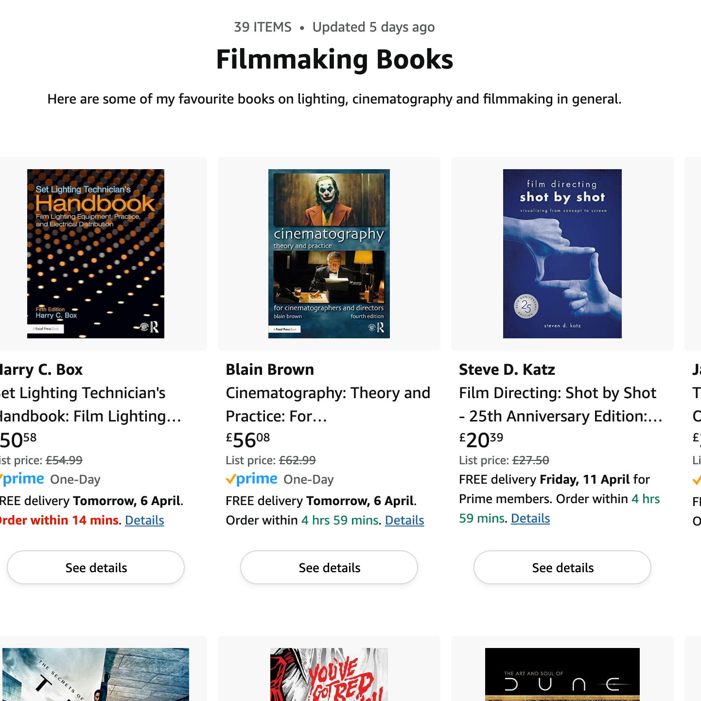The Best Filmmaking Books thumbnail