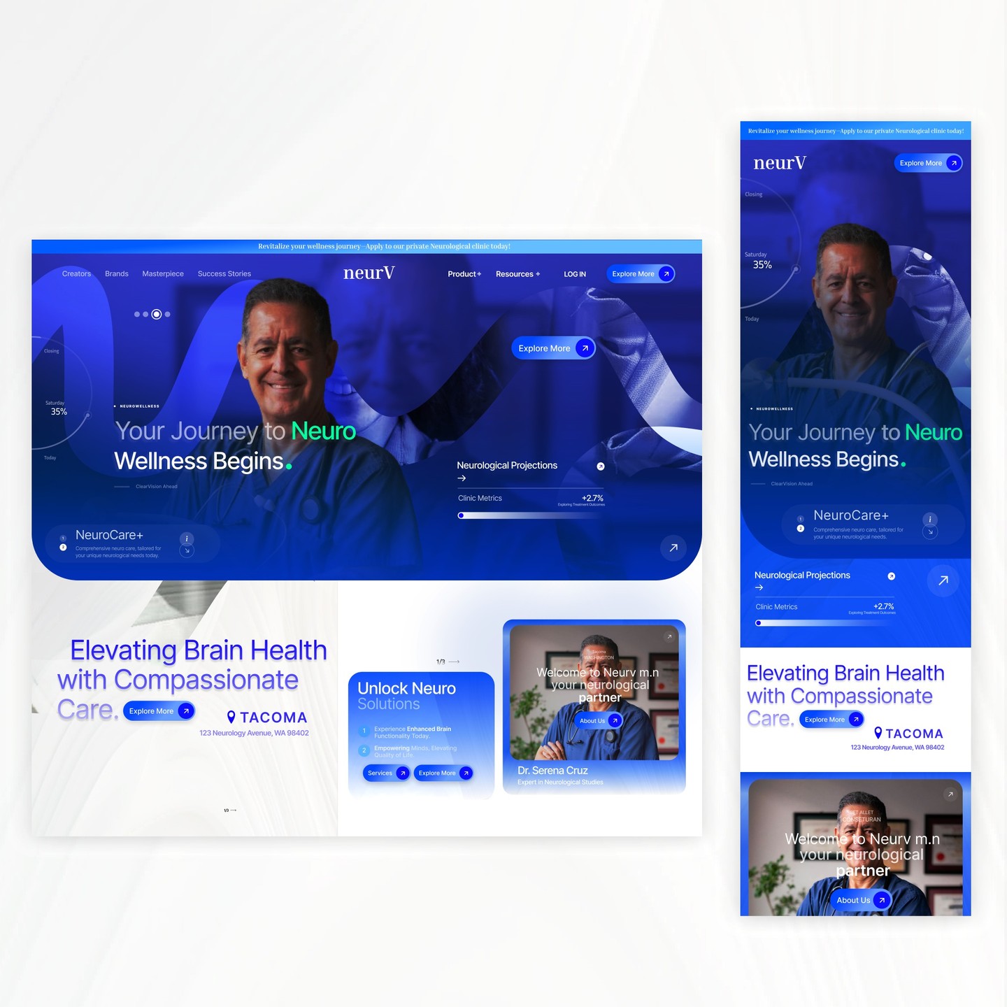 Hello Everyone! Check out this design concept we crafted for a Neruo studies website!

Follow Us @qeilowdev
---------
💻 