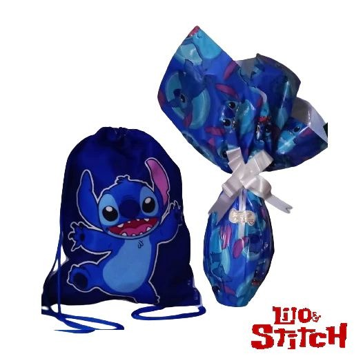 Ovo de páscoa Lilo Stitch 250 gramas ou 400 gramas thumbnail