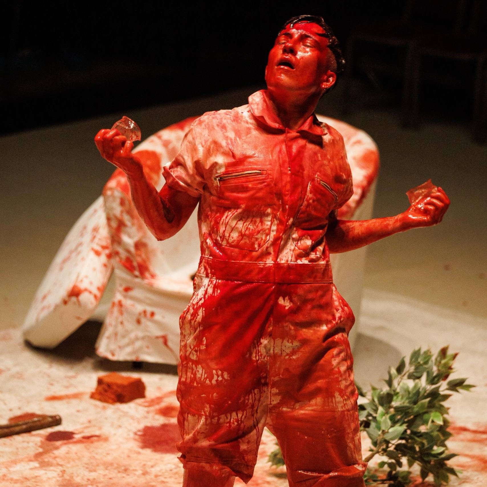 "Blood Show" at the Battersea Arts Centre.   thumbnail